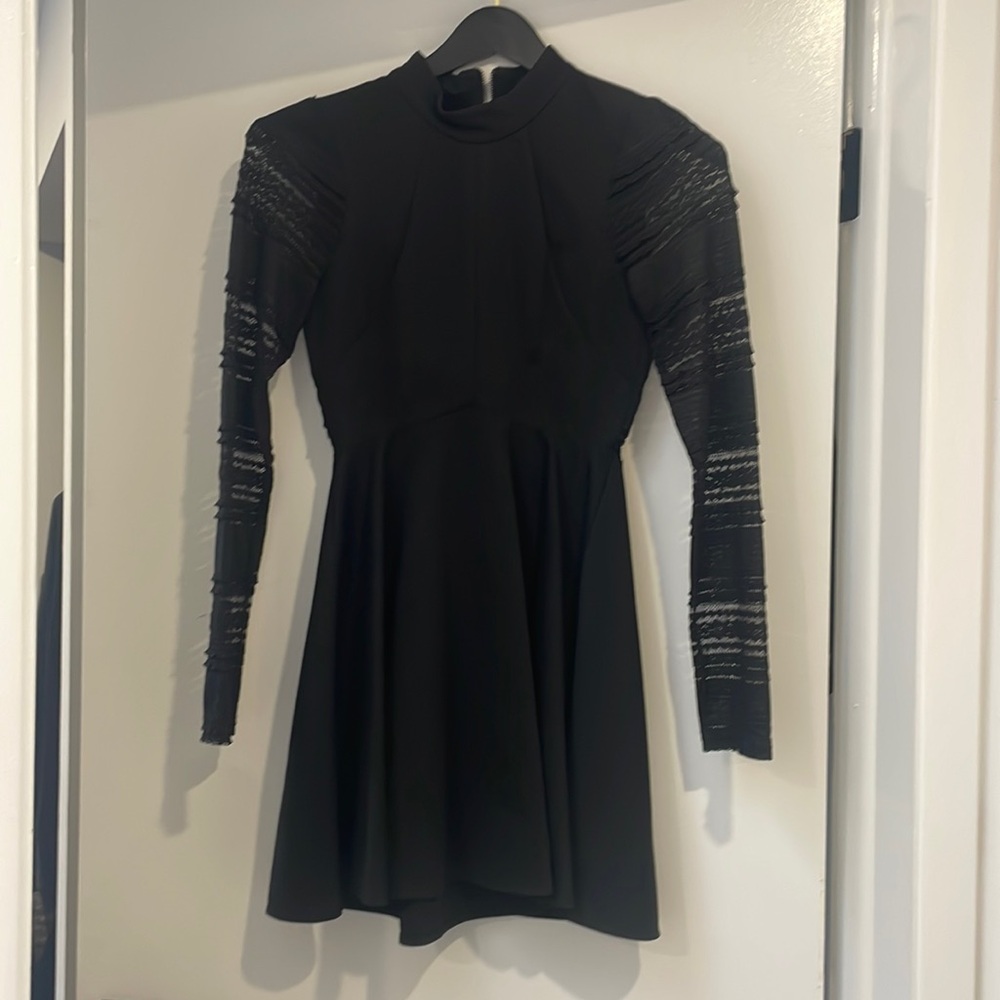 BCBGeneration Women’s Lace Sleeved Dress